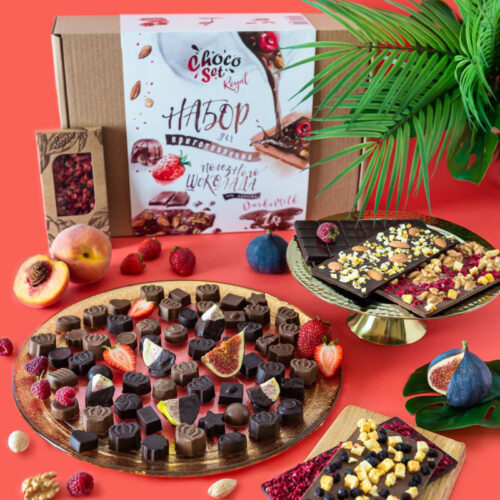Детские корпоративные подарки. Подарочный набор ChocoSet Royal
